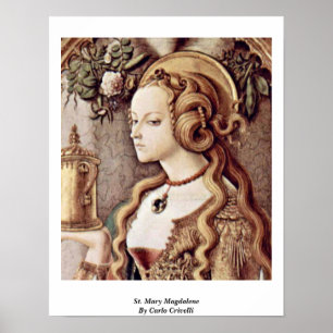 Affiches St Mary Magdalene Par Carlo Crivelli
