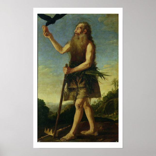 Affiches St. Onuphrius (huile sur toile) (Devant)