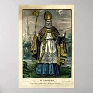 Affiches St. Patrick de Currier & Ives (1834-1907)