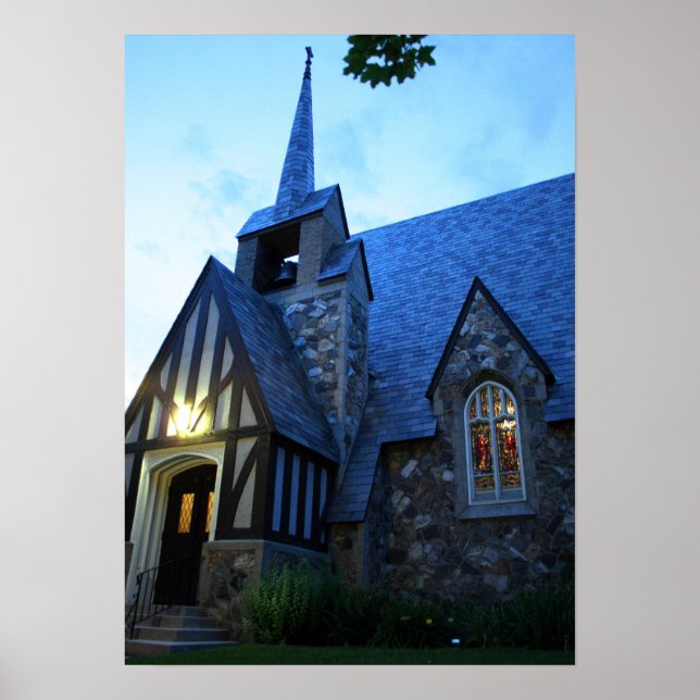 Affiches St Paul's dans la soirée (Devant)