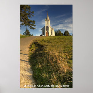 Affiches St. Teresa of Avila Church, Bodega, California