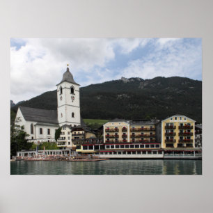 Affiches St.Wolfgang am Wolfgangsee, Salzburg Österreich
