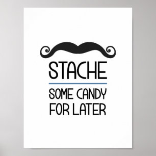Affiches Stache Quelques Bonbons Pour Un Signe De Fête Ulté