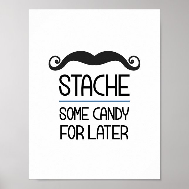 Affiches Stache Quelques Bonbons Pour Un Signe De Fête Ulté (Devant)