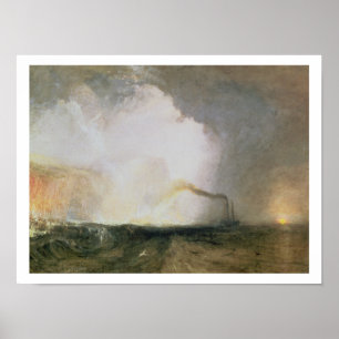 Affiches Staffa, Grotte de Fingal, 1832 (huile sur toile)