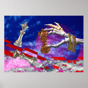 Affiches Stalemate joué par des mains mortes