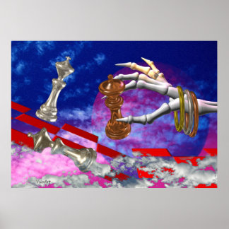 Affiches Stalemate joué par des mains mortes