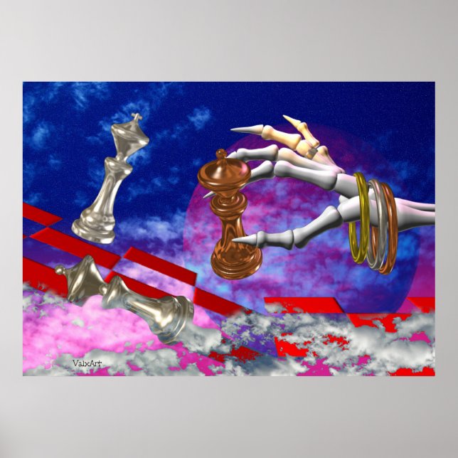 Affiches Stalemate joué par des mains mortes (Devant)