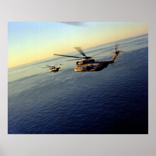 Affiches Stallions de mer CH-53 (Devant)