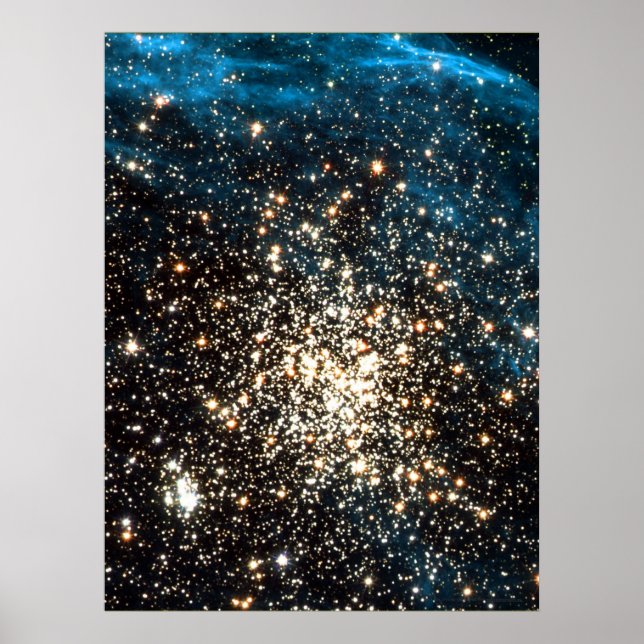 Affiches Star Cluster in NGC 1850 18x24 (21x27) (Devant)