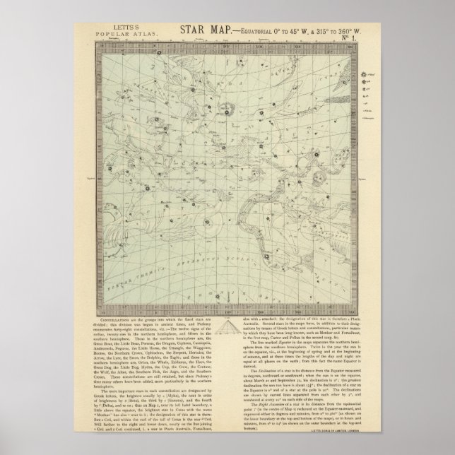 Affiches Star map 2 (Devant)