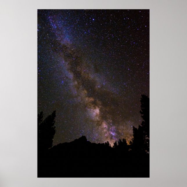 Affiches Starry Milky way, Californie (Devant)