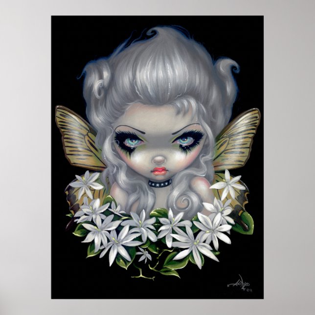 Affiches Starry Wild Jasmine Fairy ART IMPRIMER imaginaire  (Devant)