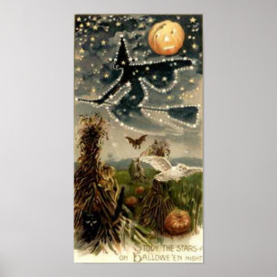 Affiches Starry Witch sur Broomstick