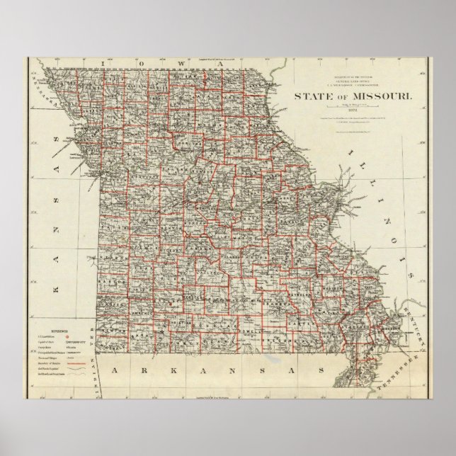 Affiches State of Missouri (Devant)