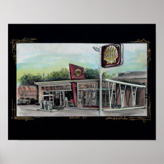 Affiches Station Broad St Shell