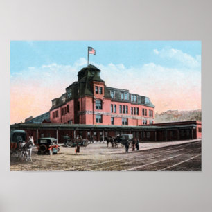 Affiches Station de train de Pittsburgh Pennsylvanie