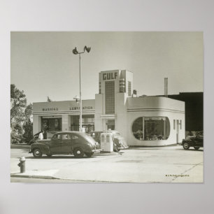 Affiches Station service