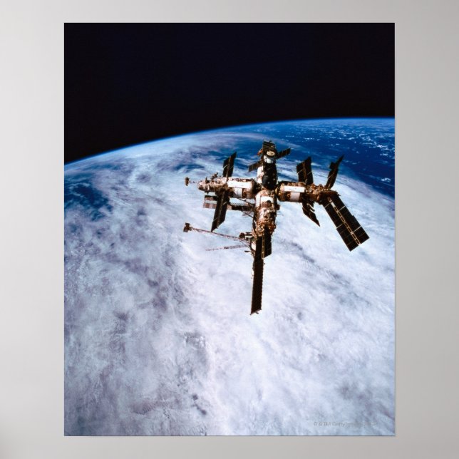 Affiches Station spatiale en orbite 11 (Devant)