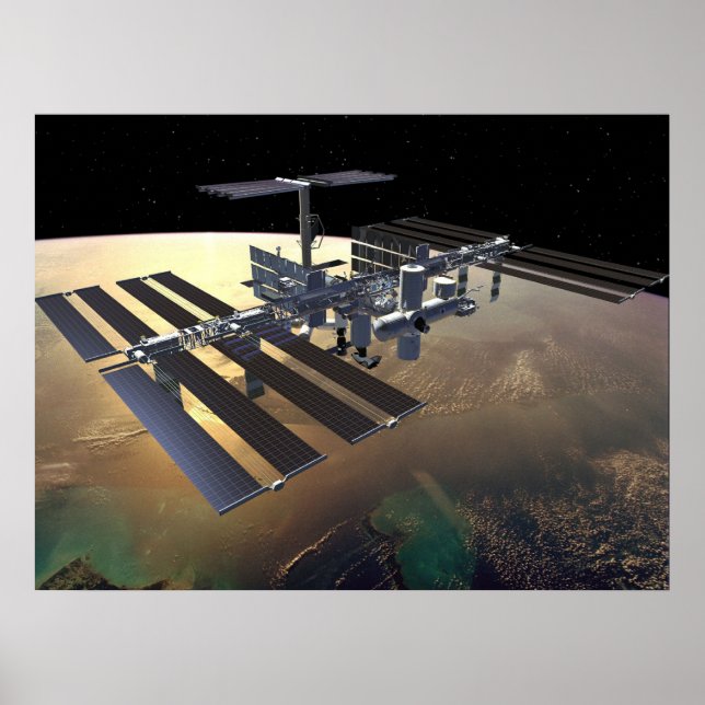 Affiches Station spatiale internationale (Devant)