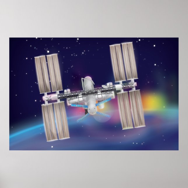 Affiches Station spatiale internationale (Devant)