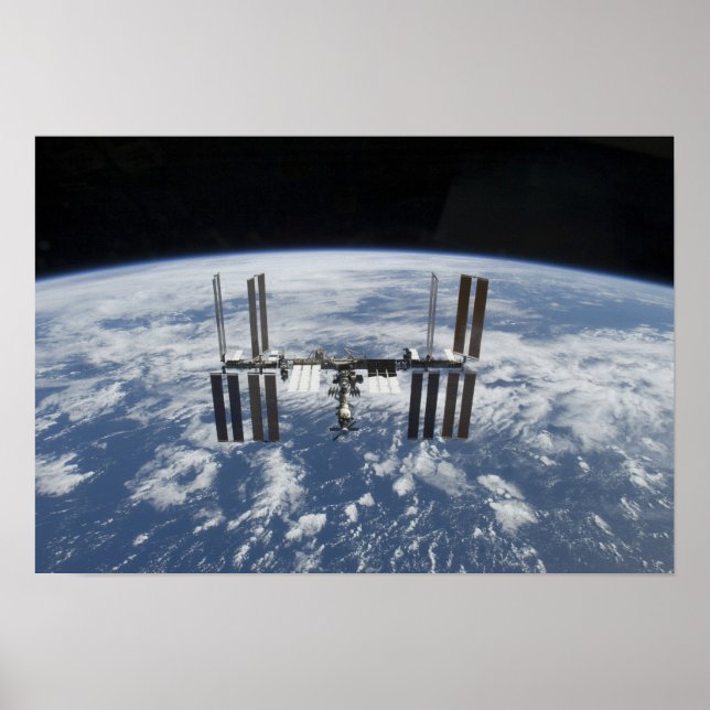 Affiches Station spatiale internationale en orbite (Devant)