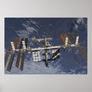 Affiches Station spatiale internationale en orbite