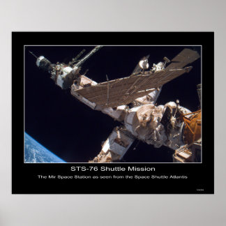 Affiches Station spatiale Mir