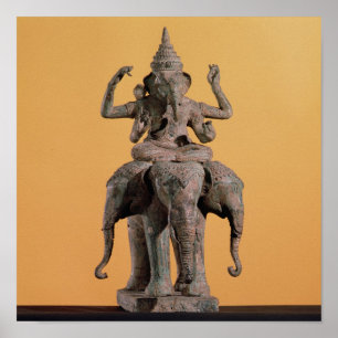 Affiches Statue de Dieu indou Ganesh