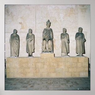 Affiches Statue de Henri VII, Saint Empereur Romain