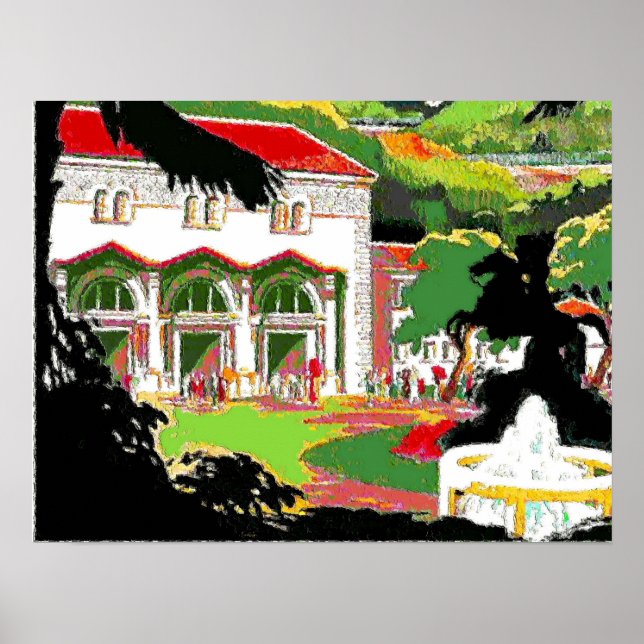 Affiches Statue de Jackson en Carré (Devant)