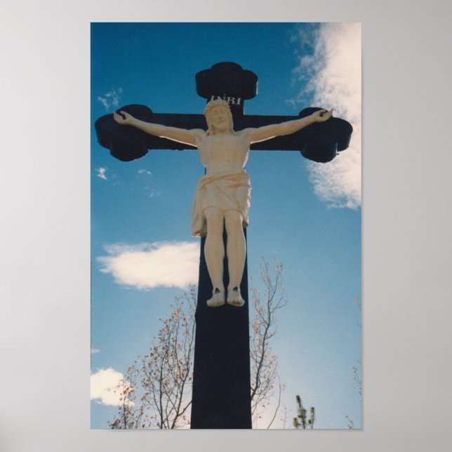 Affiches Statue de Jésus (Devant)