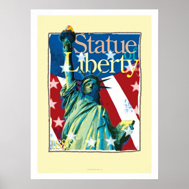 Affiches Statue De La Liberté (Devant)