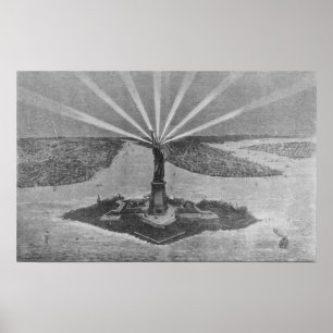 Affiches Statue de la Liberté, du blog 'The Graphic'