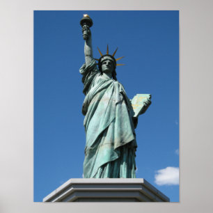 Affiches Statue de la Liberté, Odaiba, Tokyo, Japon