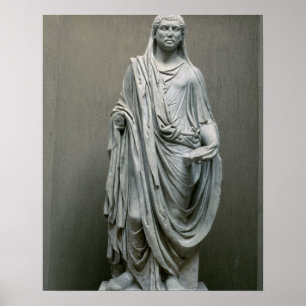 Affiches Statue de l'empereur Maxentius (ANNONCE 306-312)