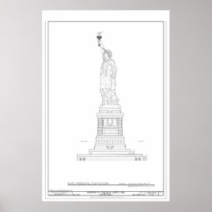 Affiches Statue de modèle de liberté
