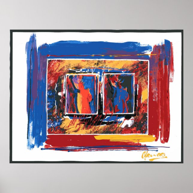 Affiches Statue des Etats-Unis sur les libertés (Devant)