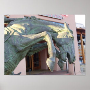 Affiches Statue du cheval