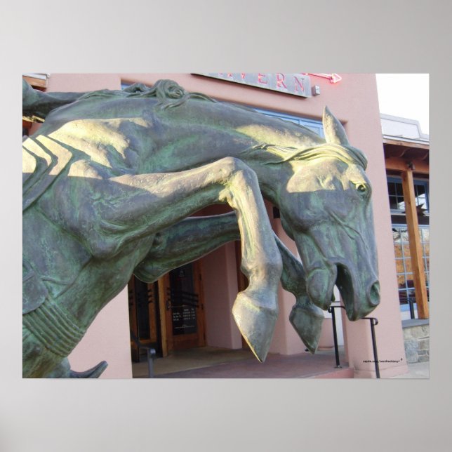 Affiches Statue du cheval (Devant)