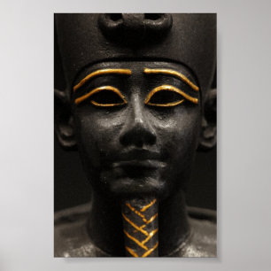 Affiches Statue égyptienne d'Osiris
