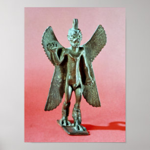 Affiches Statuette de Pazuzu, un démon assyrien de vent
