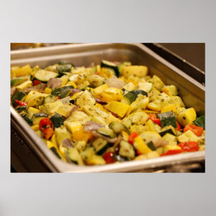 Affiches Steamed vegetables