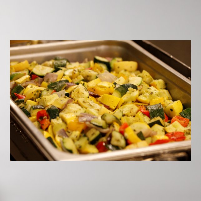 Affiches Steamed vegetables (Devant)