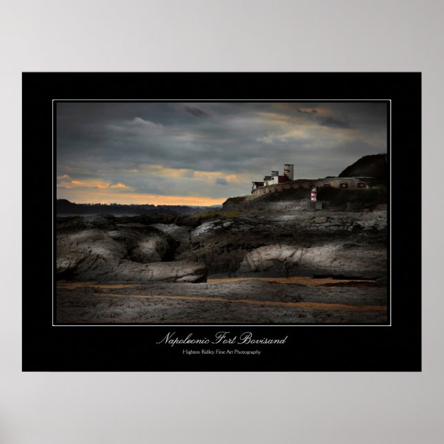 Affiches Steampunk et Burtonesque Fort napoléonien Bovisand (Devant)