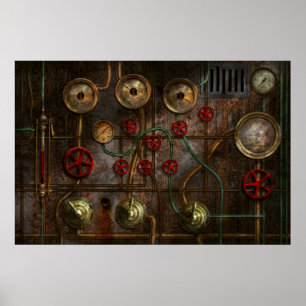 Affiches Steampunk - frousse du travail