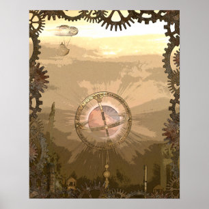 Affiches Steampunk Imaginaire City