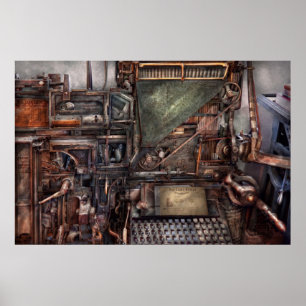 Affiches Steampunk - machine - tous les cloches et
