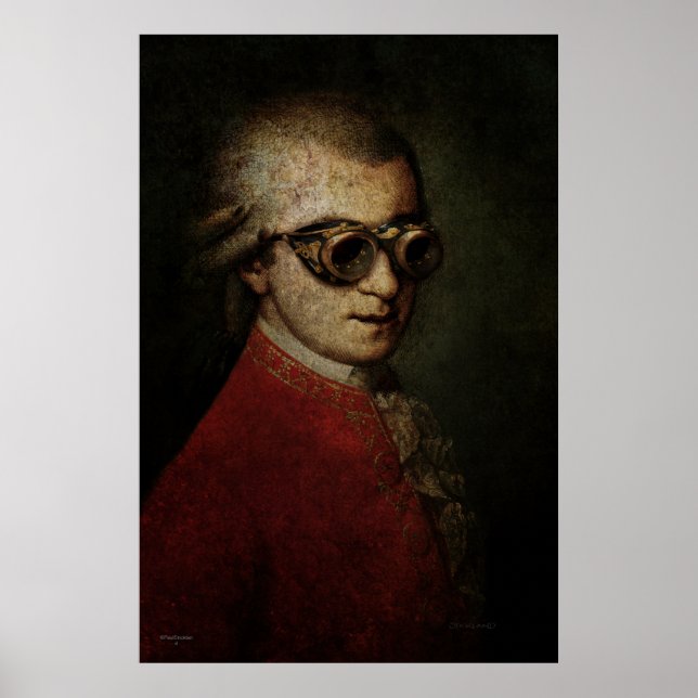 Affiches Steampunk Mozart (Devant)