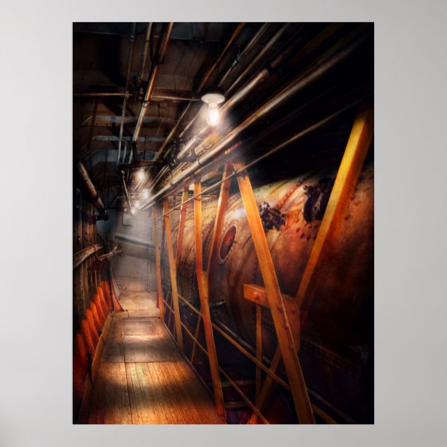 Affiches Steampunk - Plomberie - Hall (Devant)